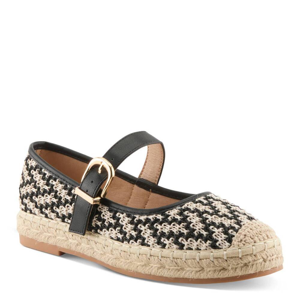 NEW AZURA women's seaharbor mary jane shoe in black multi